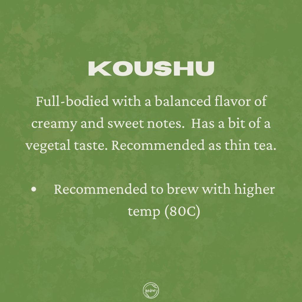 KOUSHU Matcha by Hokoen - MIDORI MATCHA
