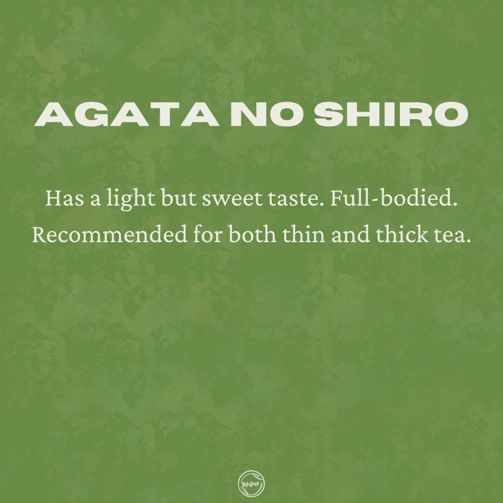 AGATA NO SHIRO Matcha by Horii Shichimeien - MIDORI MATCHA
