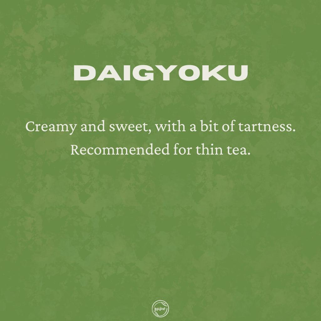 DAIGYOKU Matcha by Hekisuien - MIDORI MATCHA
