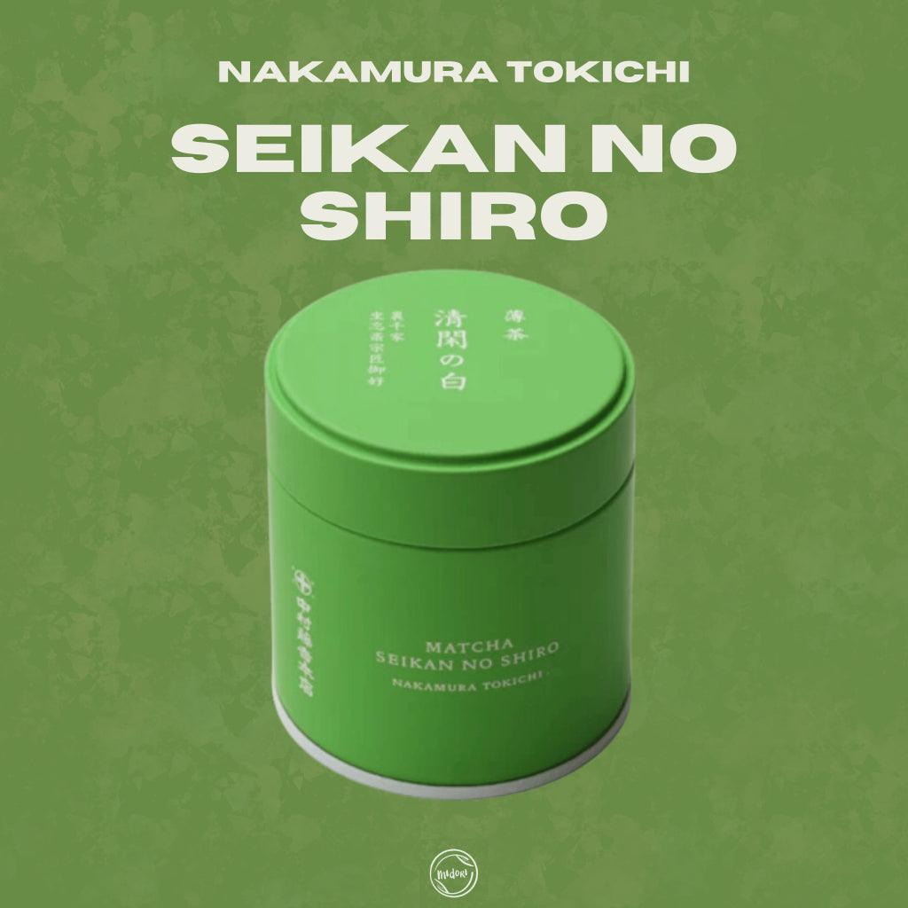 SEIKAN NO SHIRO Matcha by Nakamura Tokichi - MIDORI MATCHA