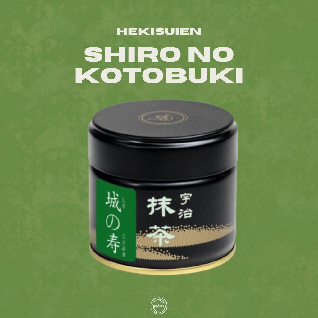 SHIRO NO KOTOBUKI Matcha by Hekisuien - MIDORI MATCHA