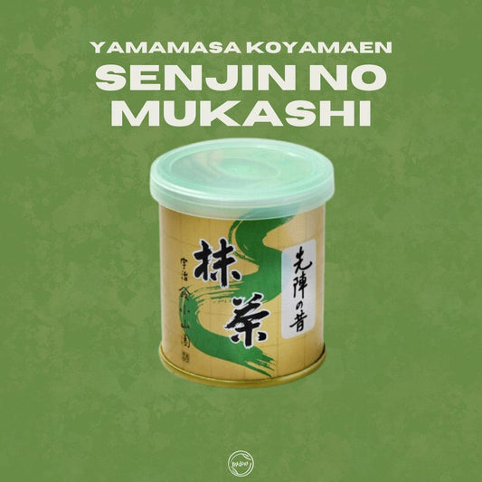 SENJIN NO MUKASHI Matcha by Yamamasa Koyamaen - MIDORI MATCHA