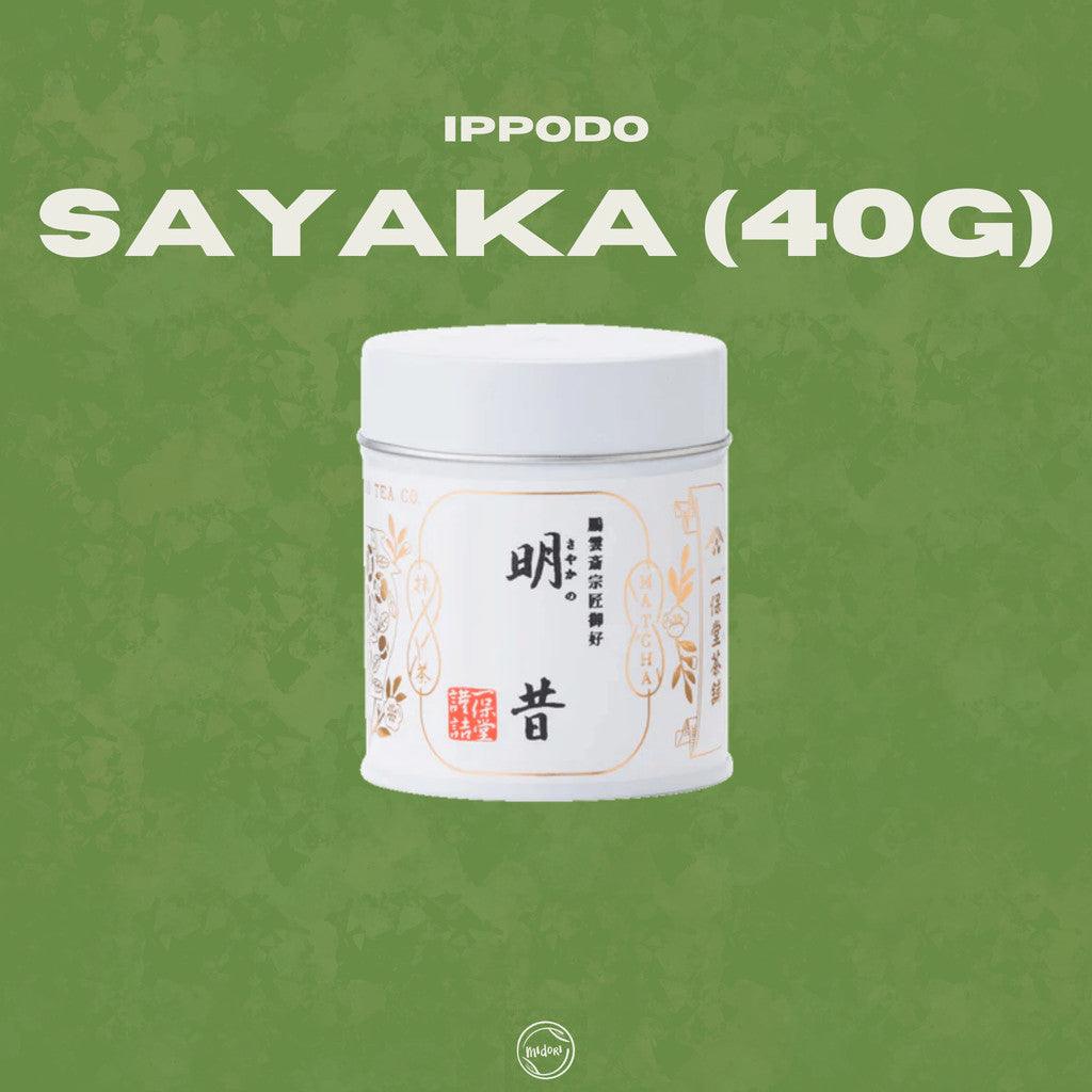 SAYAKA Matcha by Ippodo - MIDORI MATCHA