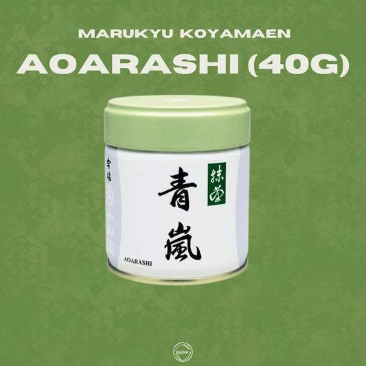 AOARASHI Matcha by Marukyu Koyamaen - MIDORI MATCHA