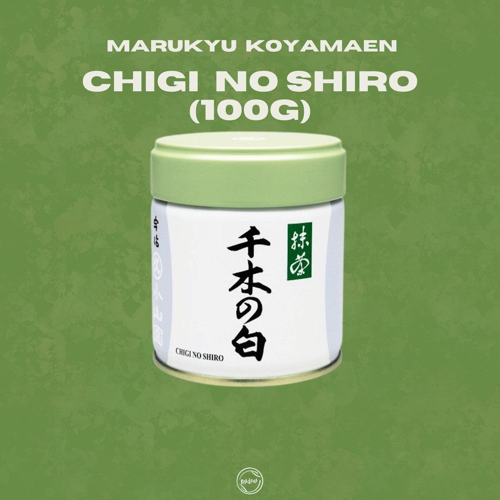CHIGI NO SHIRO Matcha by Marukyu Koyamaen - MIDORI MATCHA