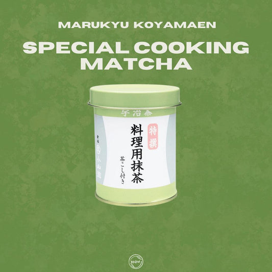 SPECIAL COOKING MATCHA by Marukyu Koyamaen - MIDORI MATCHA