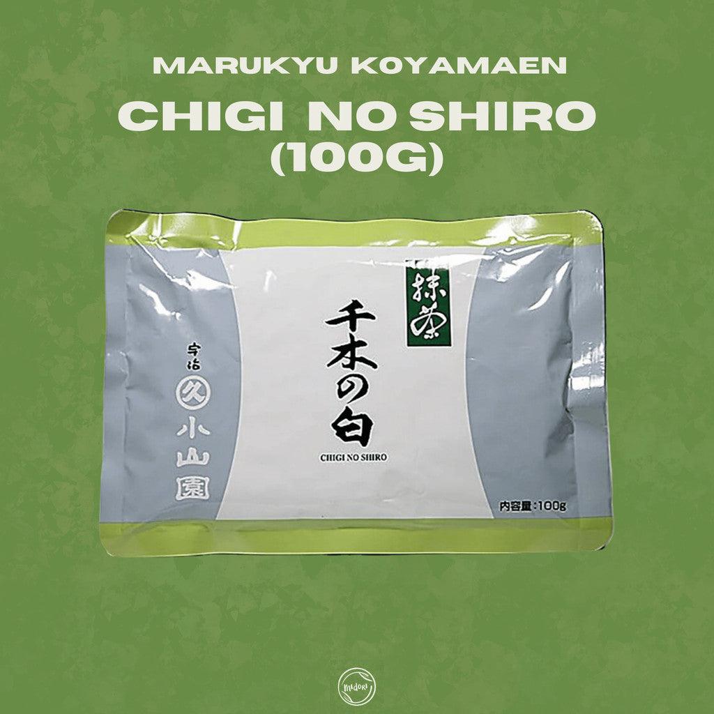 CHIGI NO SHIRO Matcha by Marukyu Koyamaen - MIDORI MATCHA