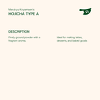 HOJICHA POWDER TYPE A by Marukyu Koyamaen