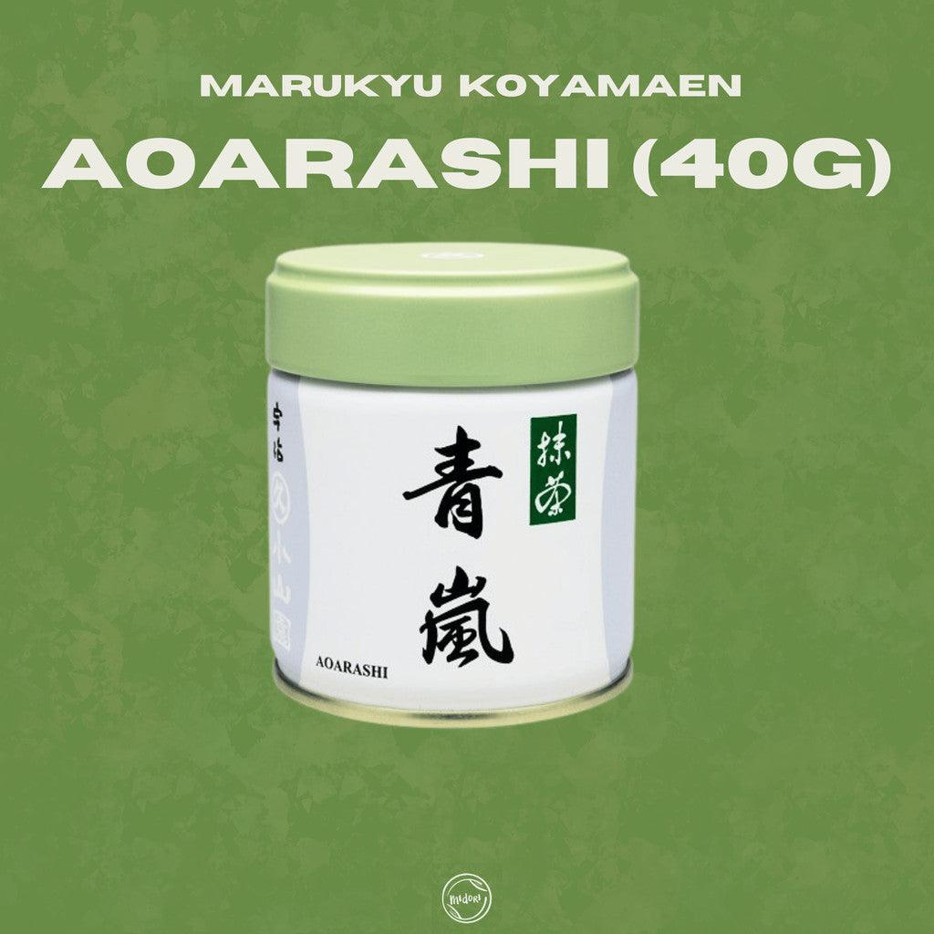 AOARASHI Matcha by Marukyu Koyamaen - MIDORI MATCHA