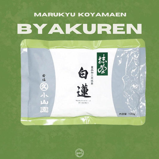 Marukyu Koyamaen Byakuren 100g bag