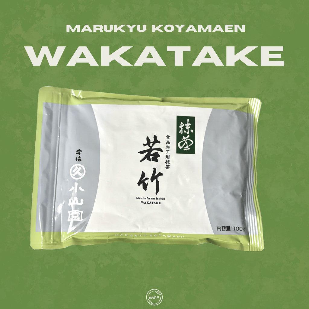 WAKATAKE Matcha by Marukyu Koyamaen - MIDORI MATCHA
